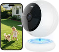 Noorio Security Cameras Wireless Outdoor/Indoor Magnetic, 2K Cameras for Home Security Battery Powered, AI Motion Detection 2.4G WiFi Security Camera Outdoor, Free Local Storage MagCam, B210-SE