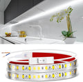maylit Under Cabinet LED Strip Lighting Hardwired 24in, Ultra Bright Small LED Light Bar, 6000K Cool White, 110V-120V Wired Lights for Kitchen Cabinet, Counter, Workbench, Desk, Closet, Shelf, Indoor