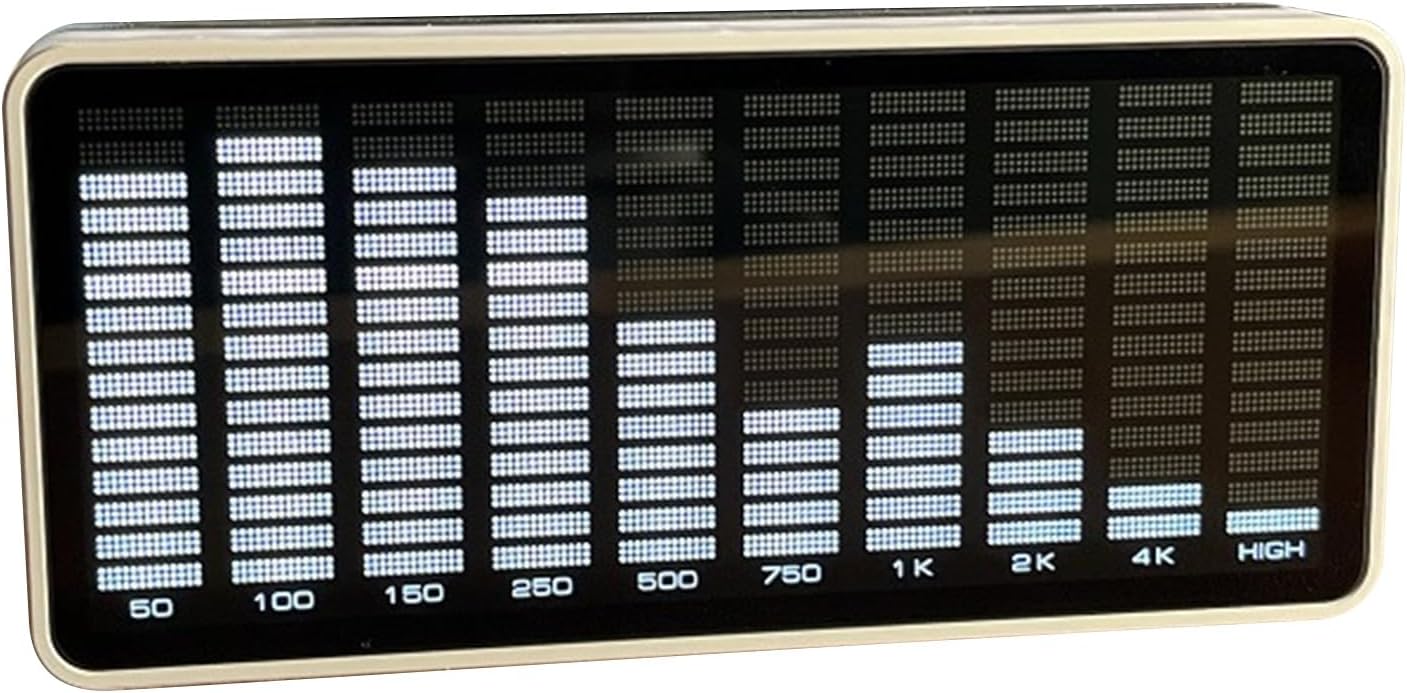 AK1016 Music Meter Levels Music Sound Spectrum Indicators Pickup Rhythm Light Amplifiers Atmospheres Lamp VU Display
