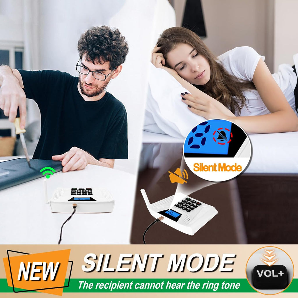 Intercoms Wireless for Home, Hands Free Intercom Upgrade, Full Duplex Two Way Real time Wireless Intercom System 5300ft with Automatic Answer Group Call Function Fit for Hotel Office Store(3Packs)