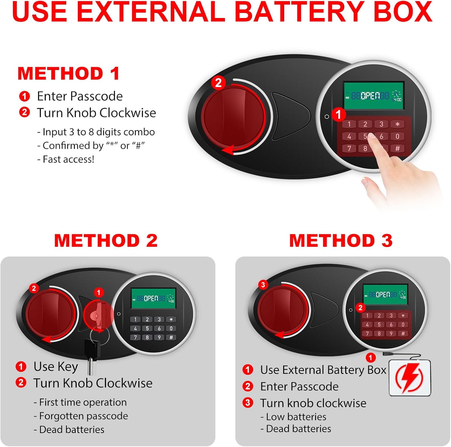 220 Position Large Key Cabinet Wall Mount, Anti-Theft Key Lock Box with Combination Lock, Deposit Key Slot and Key Tags, Steel Key Box for Offices Cars Hotels Dorms