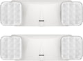 SPECTSUN 2 Packs Led Emergency Light White, Adjustable Square Head Emergency Led Light with Battery, White Emergency Light/Emergency Light Fixture/Emergency Exit Sign/Emergency Exit Light.