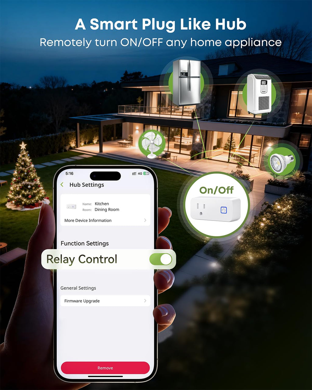 MOCREO WiFi Refrigerator Thermometer with Freezer Alarm, Email Alert, App Notification, Data Logging Export, No Subscription Fee, 2 Remote Temperature Sensor for Home Kitchen, Hot Tub
