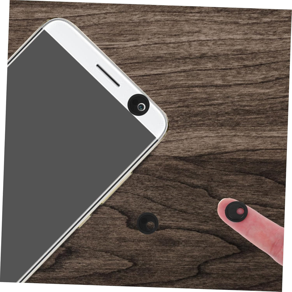Angoily 6pcs Keep Your Phone Camera Lens Covers for Phone Webcam and Security Camera Material