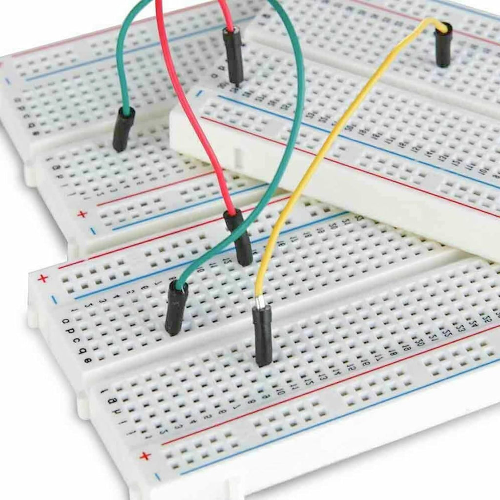 20 Pack Breadboard 830 Point Solderless Prototype PCB Board Kit, Breadboards Protoboard MB-102 for Proto Shield Distribution Connecting Blocks, Arduino DIY Electronics Kit