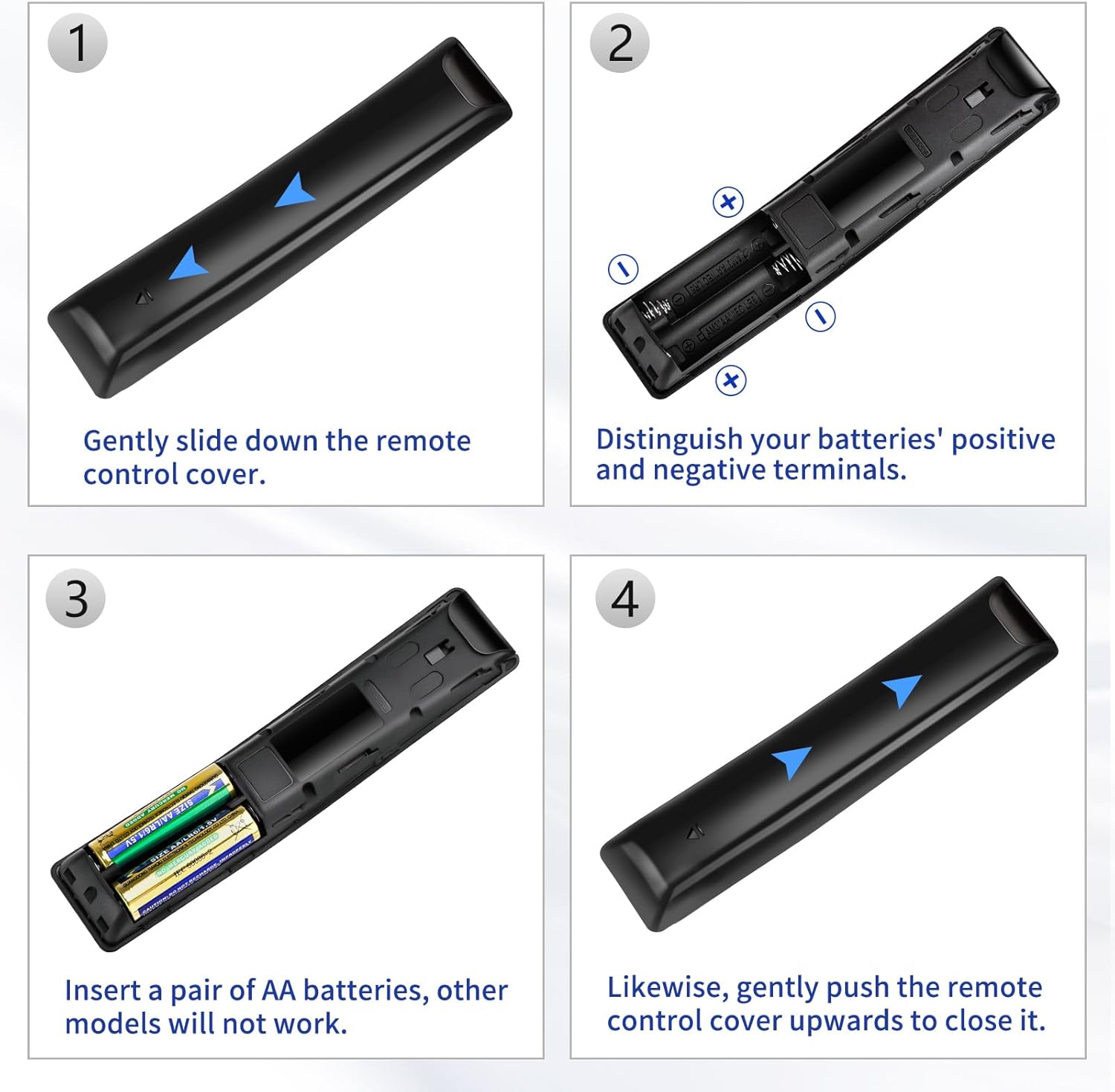 Universal for Samsung-TV-Remote-Control Replacement,Compatible with All Samsung Smart Frame Curved QLED TVs