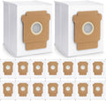 16 Pack Plus 405 Combo Dust Bags for Roomba Essential Q0520/Plus 405 Combo/Plus 505 Combo/Plus 504 Vac/Y0140 Combo/Y0110/Q0120/Q011/104 Combo/105 Combo/105 Vac/Max 705 Vac/205 Vac Dust Bag