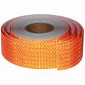 Orange Reflective Tape Outdoor Waterproof 3 inch Wide, High Visibility Industrial Marking Tape, Safety Adhesive Stickers (168 feet)