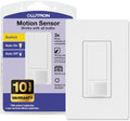 Lutron Maestro Motion Sensor Light Switch w/ Wallplate for Bathroom, Garage, Laundry Room, Any Bulbs, Occupancy Vacancy Sensor, Single-Pole, MS-OPS2HW-WH, White