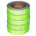Green Reflective Tape Outdoor Waterproof 1 inch Wide, High Visibility Warning Industrial Marking Tape, Safety Stickers (68 feet,5 Rolls)