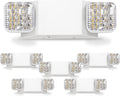 LED Emergency Lights, Commercial Emergency Lights for Business, Power Outages, Offices, with Backup Battery (90 Minutes), Wall Mount, Hard Wired, 120-277V, Fire Resistant (94V-0) UL