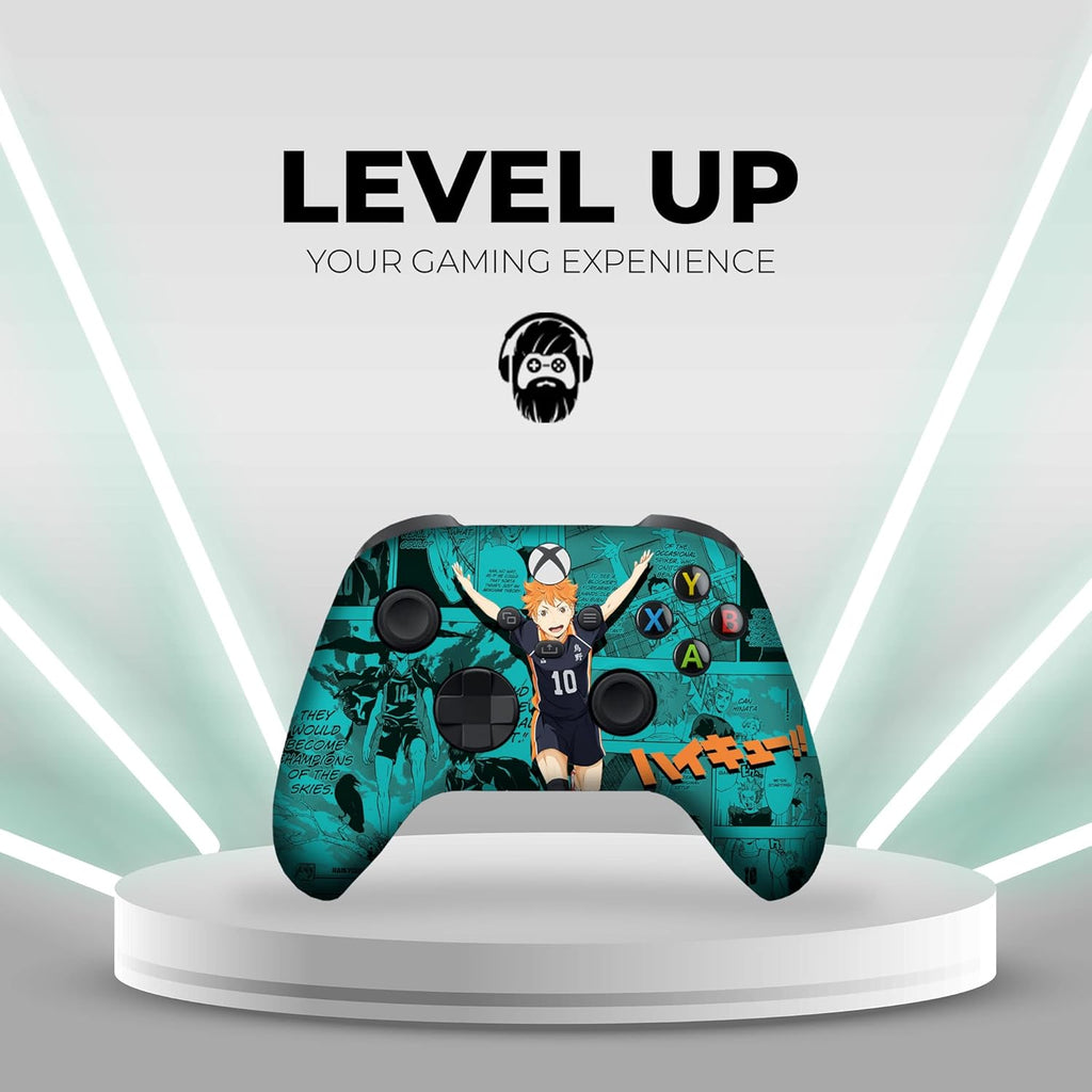 DreamController Haikyyuu Hinatta Custom X-box Controller Wireless compatible with X-box One/Series X/S Proudly Customized in USA with Permanent HYDRO-DIP Printing (NOT JUST A SKIN)