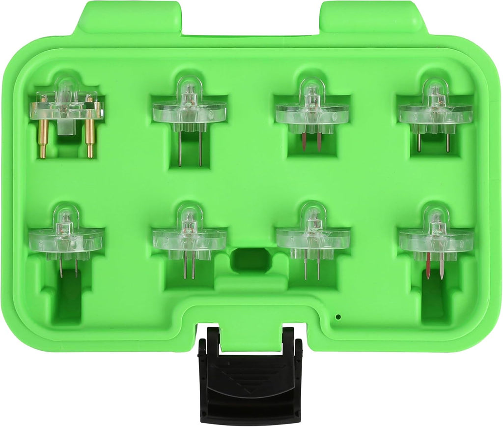 OEMTOOLS 37161 Noid Light Set, 8-Piece, Diagnose Issues in Any Automobile’s Ignition or Fuel Injection Systems, Work with Nearly Every Modern Car, Mechanics’ Tools, Come with Carrying Case