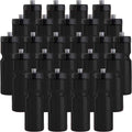 50 Strong Sports Water Bottles – Reusable 22 oz BPA-Free Plastic Bottles with Pull Top Cap – Made in USA – Top Rack Dishwasher Safe – Fits Most Bike Cages Brand