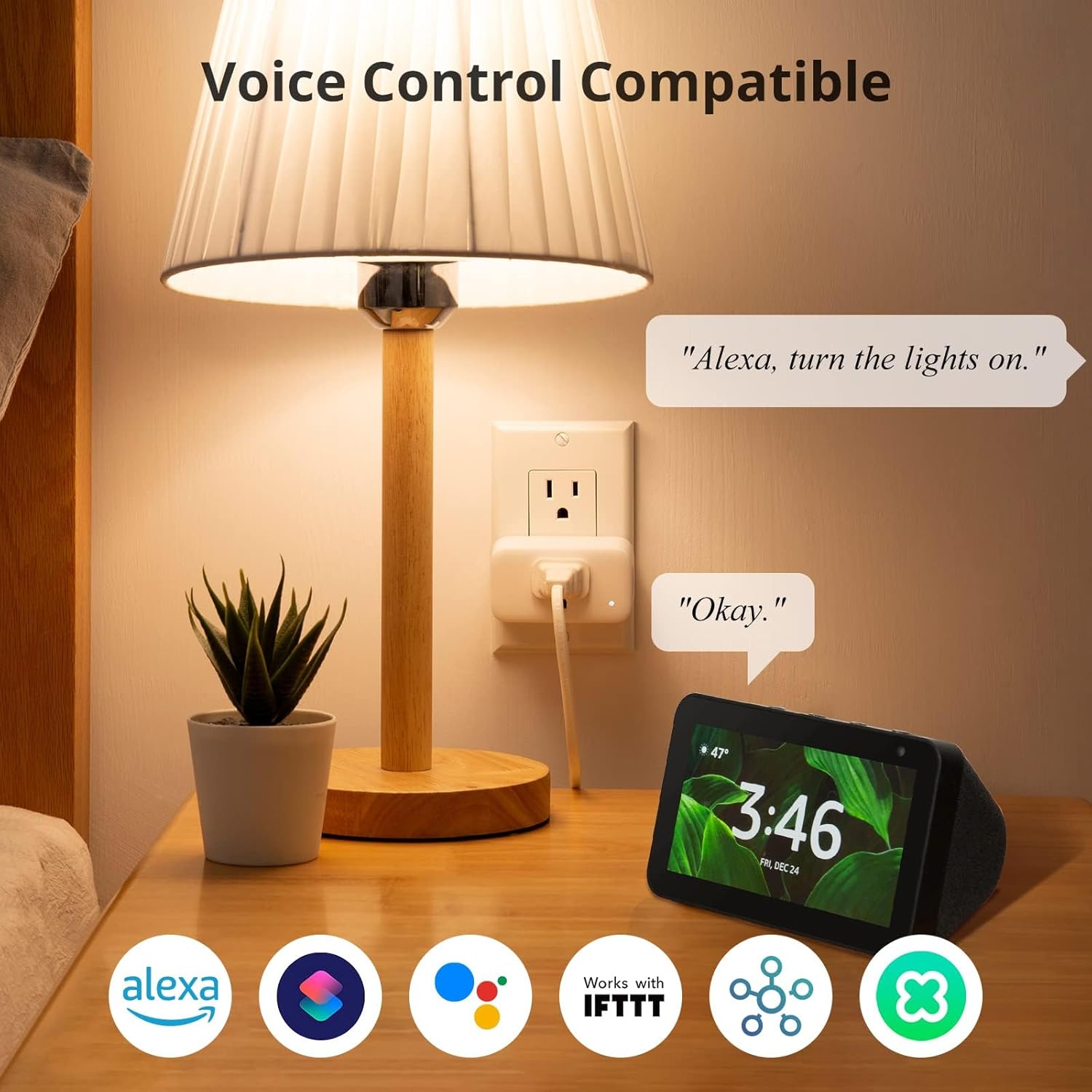 【2025 New】 SwitchBot Smart Plug Mini 15A(4 Pack) with Remote, Energy Monitor, Smart Home WiFi(2.4GHz), Compatible with Alexa & Google Home, APP Remote Control & Timer Function, No Hub Required