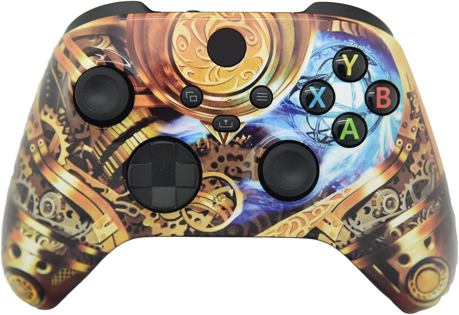 ProControllers LLC Hand Airbrushed Fade Custom Controller Compatible with Xbox Series X/S & Xbox One (Series X/S Clockwork)