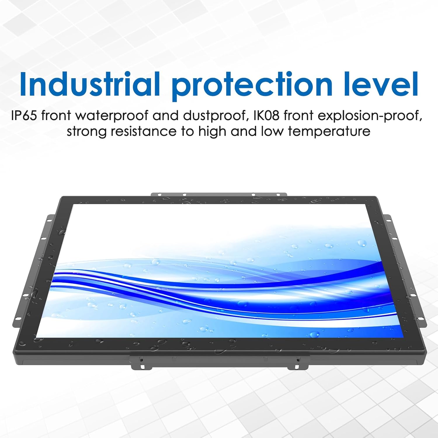 21.5 Inch Open Frame LCD Display Touch Screen Monitor HDMI VGA DVI Inputs 1000 Nits for Outdoor Kiosk