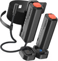 KIWI design P5000 Compact Power Bank, 2 Pack 5000mah Battery Pack Compatible with Meta Quest 3/3S/2/Pro, 20W Fast Charing, Swap for Unlimited Power, Suitable for 360 Camera and All Type-C Devices