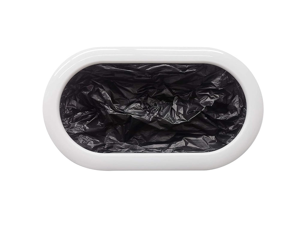 TOWNEW T3 Slim Official Refill Rings for Smart Kitchen Trash Can | Durable Garbage Bags Electric Trash Can - Pack of 6 Refill Rings - Up to 120 Trash Bags (6 Months Supply)
