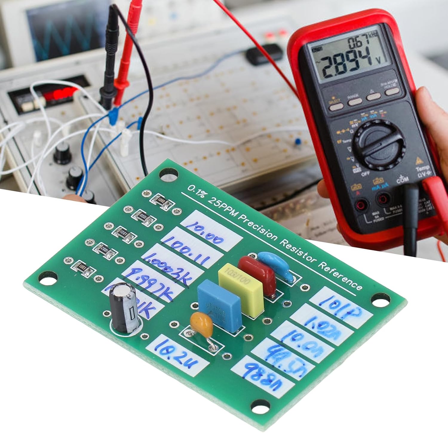 Reference Plate Replaccement 0.1% 25PPM Capacitance Board for Ad584 LM399 Automated Test Systems