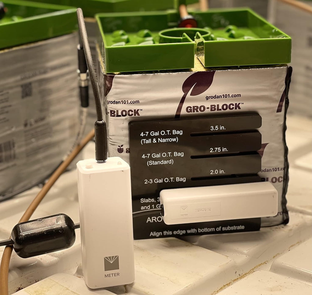 Digital Soil Moisture & EC Meter – Aroya Solus 3-in-1 Analyzer with TEROS 12 Sensor Bundled with Bluetooth and App Control for Growers Who Measure What Matters