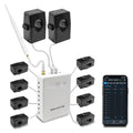 Smart Home Energy Monitor with 8 50A Circuit Level Sensors, Measure Power Usage in Real-Time, History with App (8 50A Circuit Level Sensors) - Compatible with Home Assistant