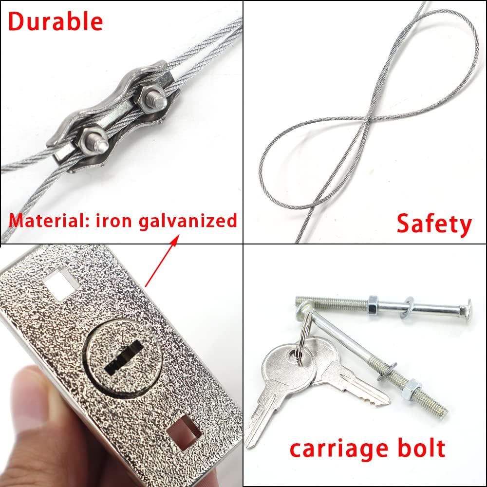 Universal Garage Door Opener Emergency Garage Door Disconnect Release Lock Kit