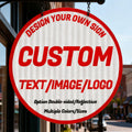 custom metal signs, business/store signs,No Parking sign,multiple sizes/colors,Option double-sided/reflective,for home/business indoor/outdoor decorate，office,Pet Souvenirs