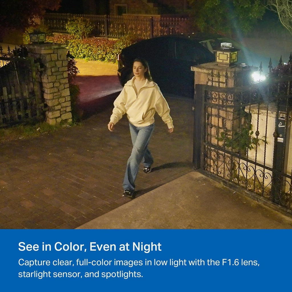 Tapo 4K Ultra HD Outdoor Battery Security Camera – Up to 200 Day Battery, Free Person/Vehicle Detection, Starlight Color Night Vision, Works w/Alexa and Google Home, MagCam 4K, 3-Pack