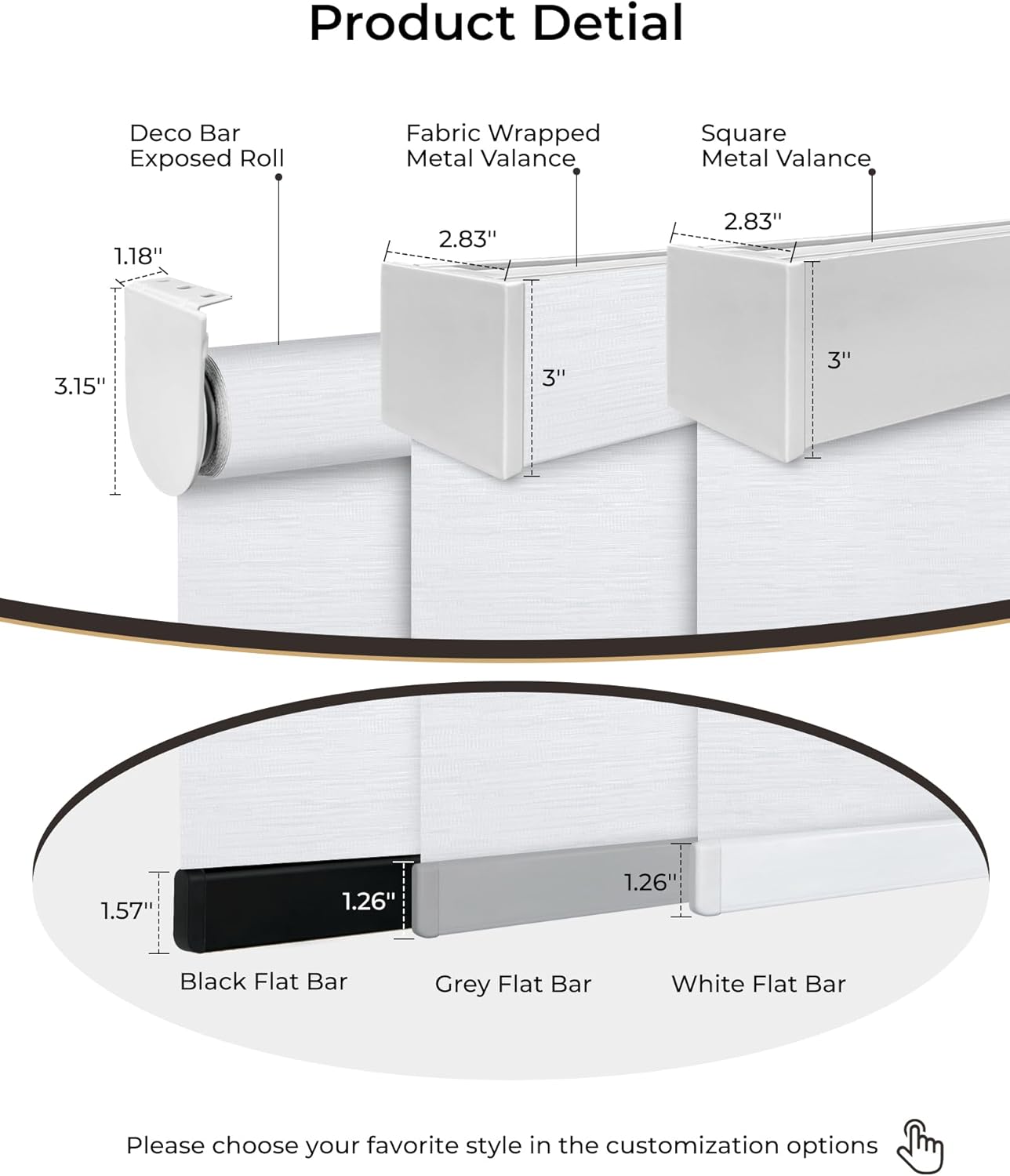 Motorized Roller Shade with Remote Control, 100% Blackout Electric 21-98” Width Blinds for Windows with Via Hub Alexa Google Home, Rechargeable Smart Automatic Customized Size（Texture-White）