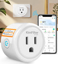 Mini Smart Plug, WiFi Socket Works with 2.4GHz Network Only, App Controlled Outlet with Timer & Group Controller for Home, FCC Certified Smart Life Plugs Supports Alexa & Google Home
