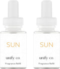 Pura & Unify Co. Home Scent Refill - Smart Home Air Diffuser - Up to 120-Hours of Luxury Fragrance per Refill - Spring & Summer Fragrance - 2 Pack, Sun