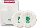 Smart Caregiver Wireless Monitor with 2 Nurse Call Buttons - Cordless Monitor with Two Call Buttons Alerts Caregiver up to 300 ft Away - Know When They Need Help!