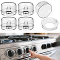 Child Safety Stove Knob Covers Fits knobs Under 1.56 inches in Diameter and 2.1 inches in Height Waterproof, Oil-Resistant, and Heat-Resistant (5-Pack)