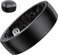 Smart Ring for Women & Men, Activity Tracker Ring, Heart Rate Monitor, Sleep Monitoring, Step Counting, Calorie Pedometer, No Subscription Fee, iOS Android (Black 10)