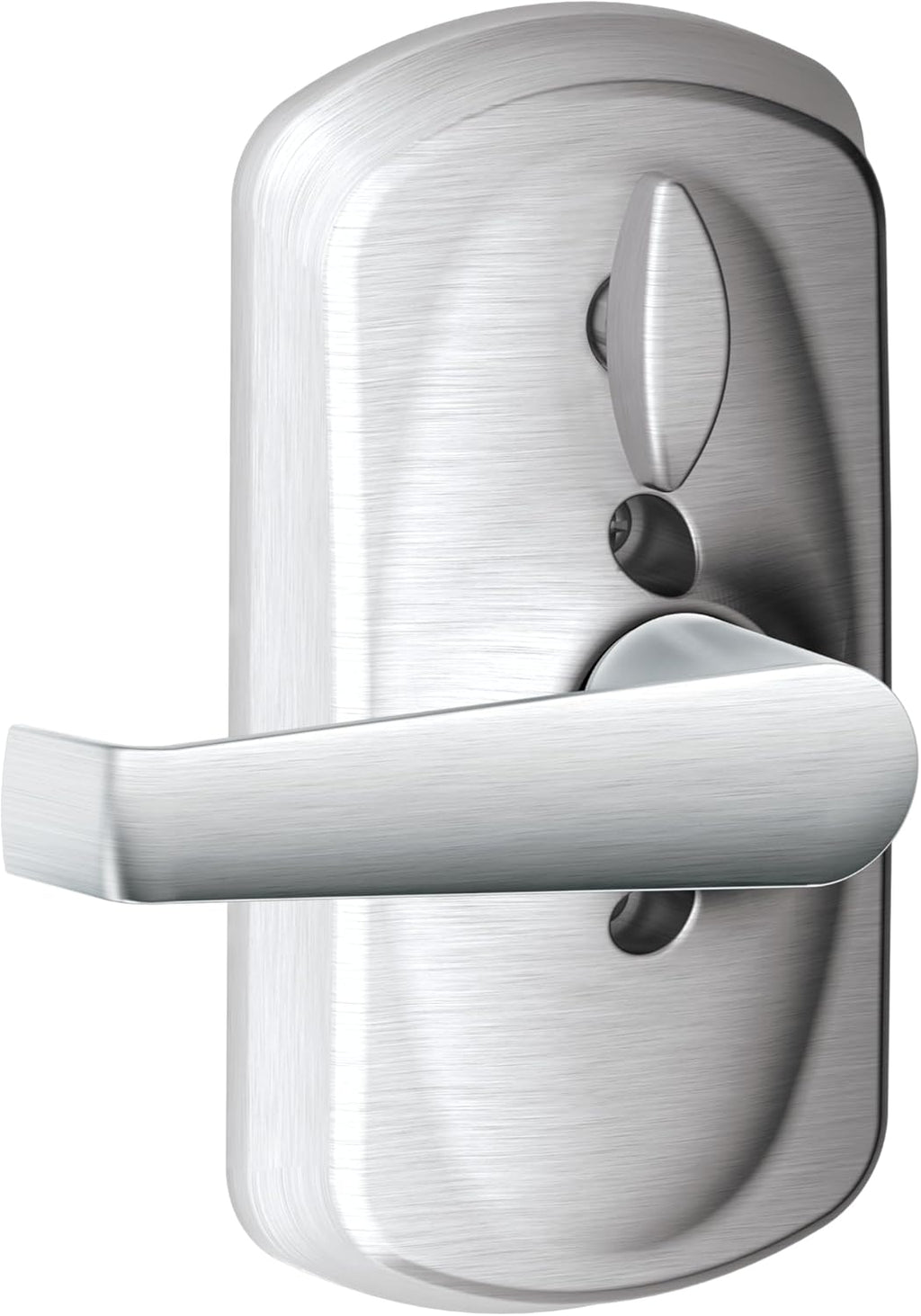 SCHLAGE Brushed Chrome FE595CS V PLY 626 ELA Plymouth Light Commercial Electronic Keypad Lock with Elan Lever(Satin Chrome) (Pack of 2)