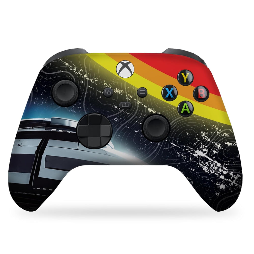 DreamController Cosmic Voyagger Custom X-box Controller Wireless compatible with X-box One/Series X/S Proudly Customized in USA with Permanent HYDRO-DIP Printing (NOT JUST A SKIN)