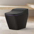 VOVO STYLEMENT TCB 090SA(B) Smart Toilet for bathrooms, Elongated One Piece Toilet with Auto Open/Close Lid, 1.12 GPF, Auto Dual Flush, ADA Chair Height, Heated Seat, Made in Korea - Black