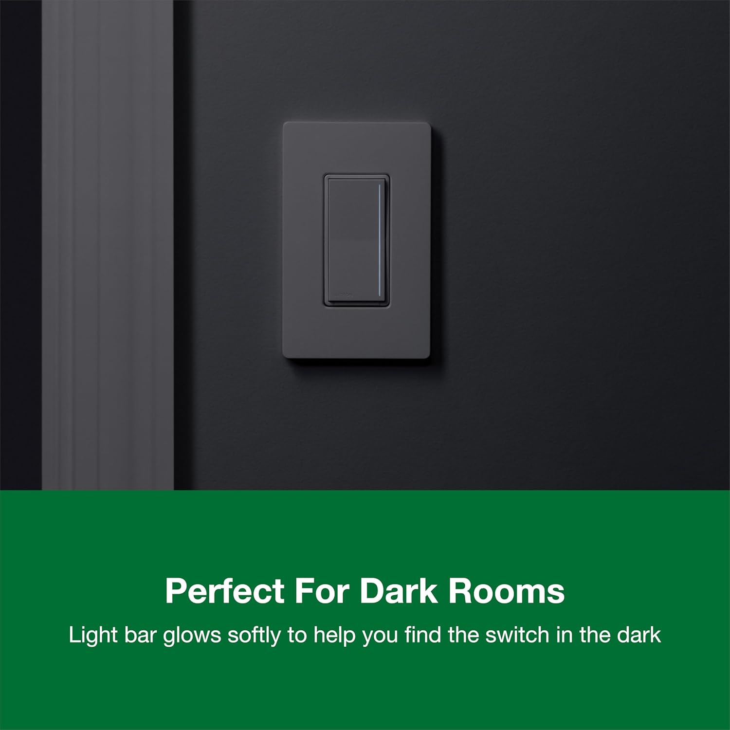 Lutron Sunnata Touch Dimmer Light Switch with Wallplate, LED+ Advanced Technology for LED and Incandescent, 3 Way/Multi Location, STCL-153MW-WH, White