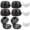 Stove Knob Safety Covers, 6PCS Gas Stove Knob Locks, Heat-Resistant Covers, Easy to Install Oven for Child Safety
