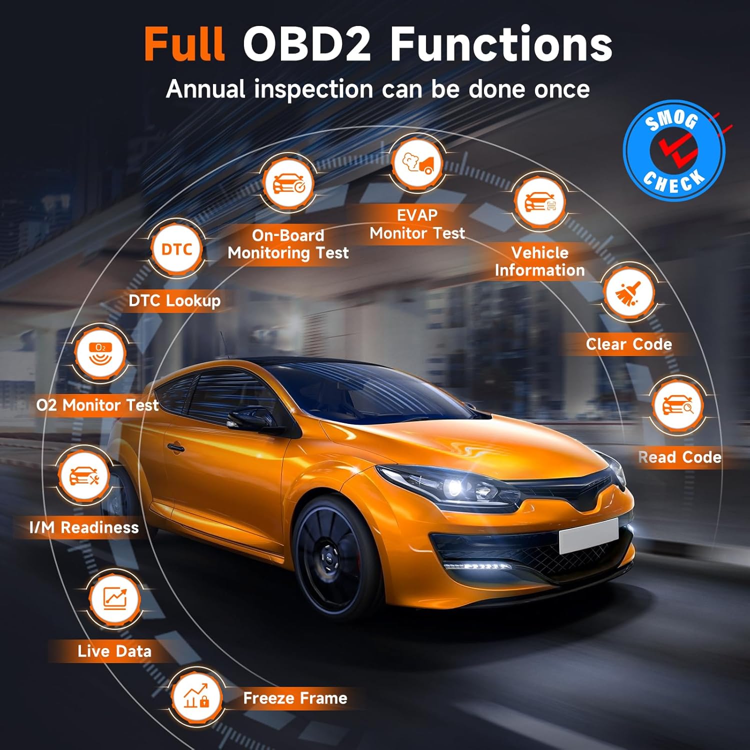 FOXWELL NT726 OBD2 Scanner Diagnostic Tool, All System Bidirectional Scan Tool, Code Reader for Cars and Trucks with 12 Resets, ABS Bleeding/Oil/EPB/SAS/D-PF/TPMS/Injector Coding/Throttle/BMS..., FCA