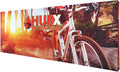 Custom Fabric Pop Up Straight Display, Trade Show Display Backdrop Booth, Hook and Loop Step and Repeat Backdrop for Trade Show Backdrops (Graphic with Frame, 30ftx8ft)