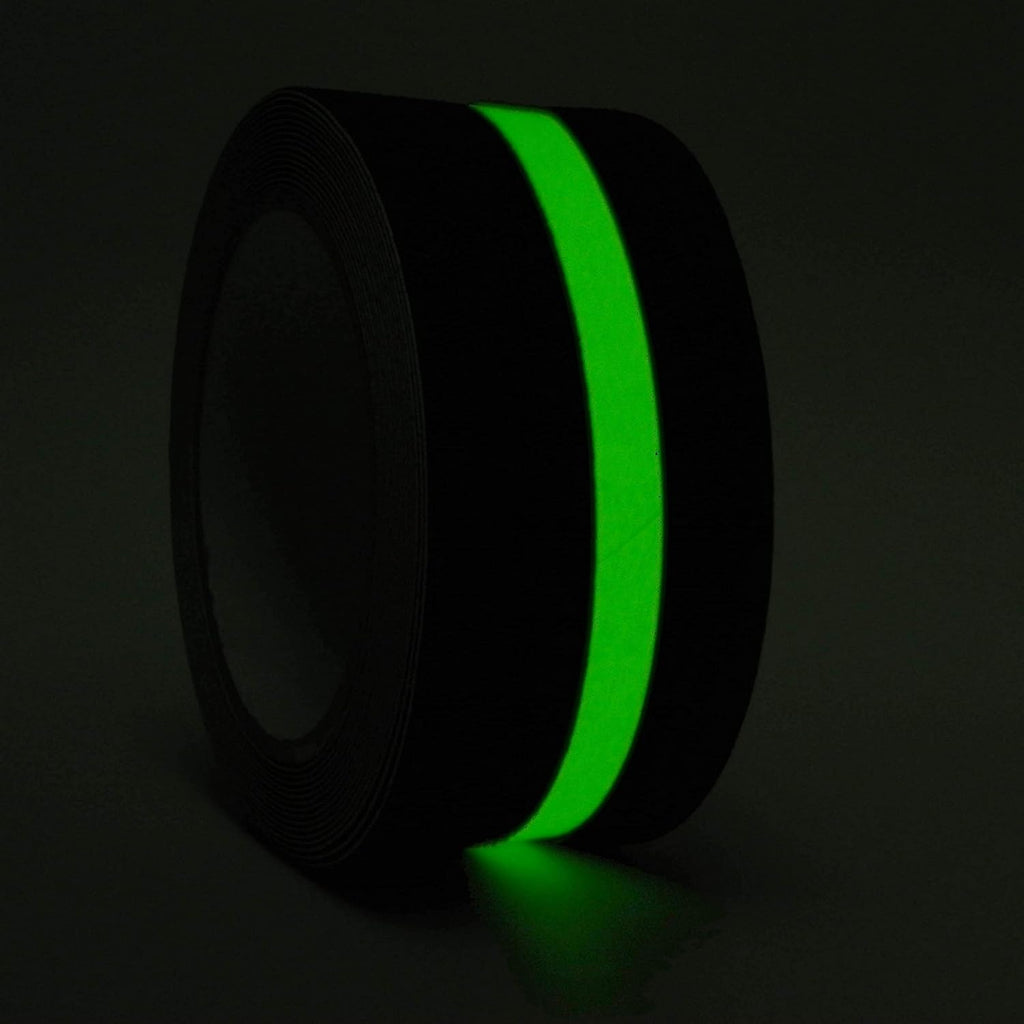 WOD AST20LS Anti Slip Grip Tape Glow in the Dark for Safety Ilumination Track - 2 inch x 60 ft. (Pack of 6) Prevents Risk of Slippage on Stairs or Other Slipery Surfaces Indoor/Outdoor Traction
