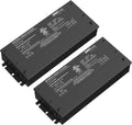 EMITEVER Dimmable Led Driver, 2 Packs 96W AC 110V-277V to DC 24V Transformer, 5-in-1 Dimming: ELV/MLV/TRIAC / 0-10V / 1-10V / 10V PWM/Potentiometer, Waterproof IP67 and UL Listed