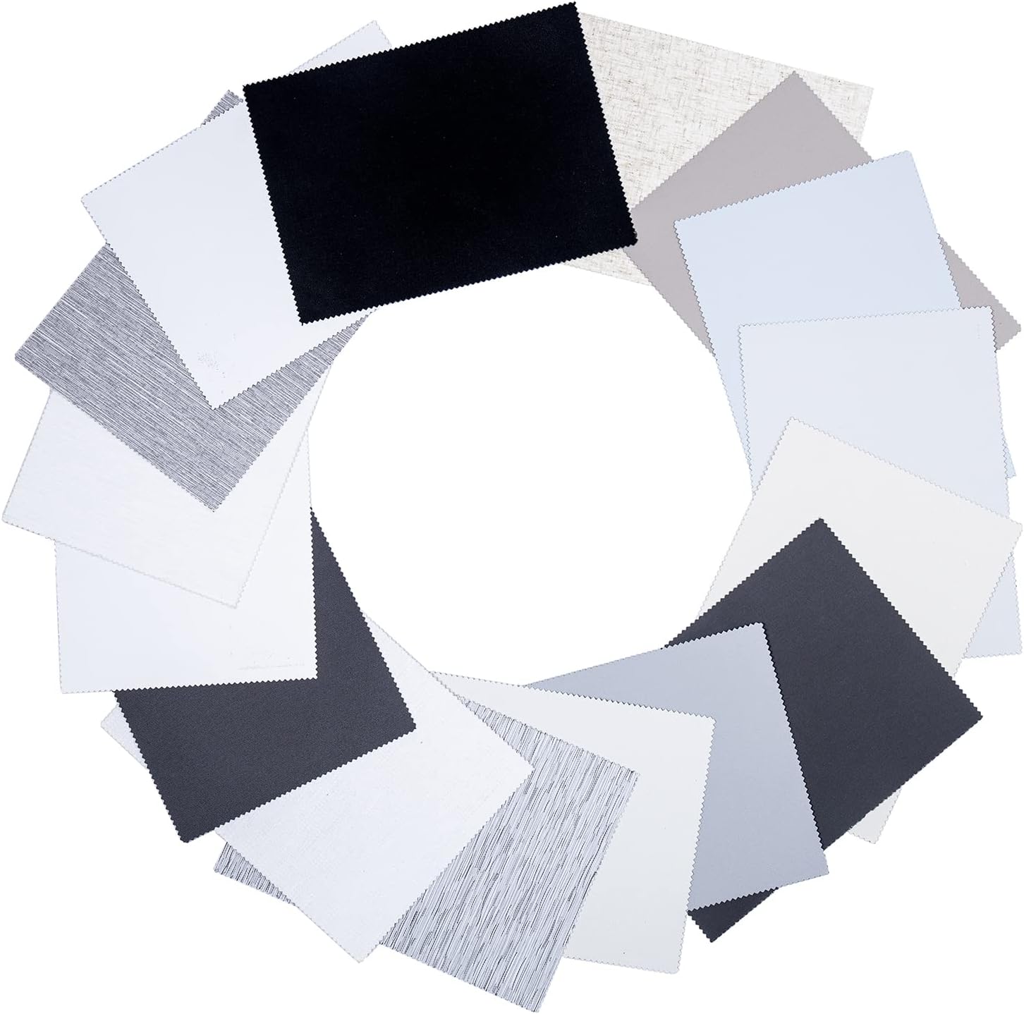 Astomi Blackout Roller Blinds Fabric Samples Collection (16 Colors)