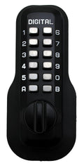 Digital Door Lock M210 Mechanical Keyless Deadbolt, Jet Black
