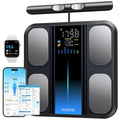 RENPHO Smart Scale for Body Weight, FSA&HSA Eligible, 8-Electrode Digital Bathroom Scale with BMI Body Fat Muscle Mass, Body Composition Analyzer, Larger Platform, MorphoScan Base