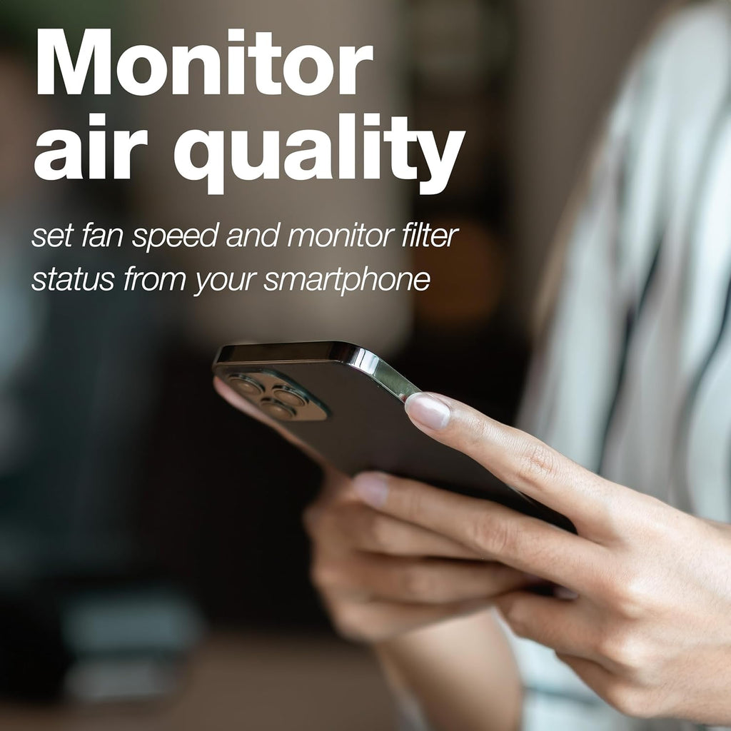 IQAir HealthPro Plus XE Air Purifier - 2-Pack- Smart HyperHEPA Filtration for Large Rooms up to 2250 sq ft - Viruses, Allergens, Smoke, Mold, Dust, Pet Dander, Swiss Made, WiFi Enabled