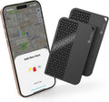 2025 [Apple MFi Certified] (iOS Only) Bluetooth Tracker Smart Card for Apple Find My iPhone Wallet GPS Tracker, 5-10 Years Staying Power, Keys Finder and Item Locator for Keys, Bags, Passport