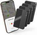 2025 [Apple MFi Certified] (iOS Only) Bluetooth Tracker Smart Card for Apple Find My iPhone Wallet GPS Tracker, 5-10 Years Staying Power, Keys Finder and Item Locator for Keys, Bags, Passport